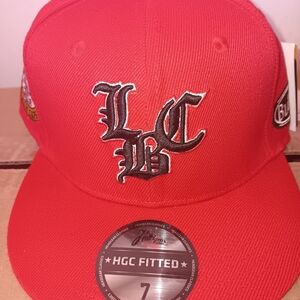 Louisville Black Caps Red HGC Fitted Cap